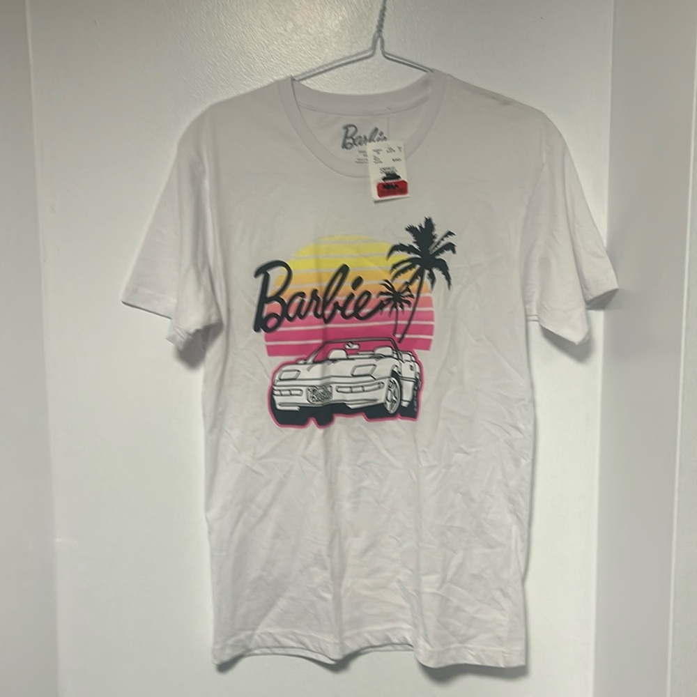 NWT Barbie Tee White